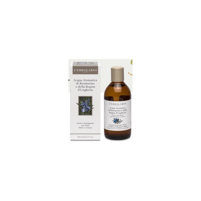 L´ERBOLARIO TONICO AGUA AROMATICA romero reina de ungria 200ml L´ERBOLARIO TONICO AGUA AROMATICA romero reina de ungria 200ml