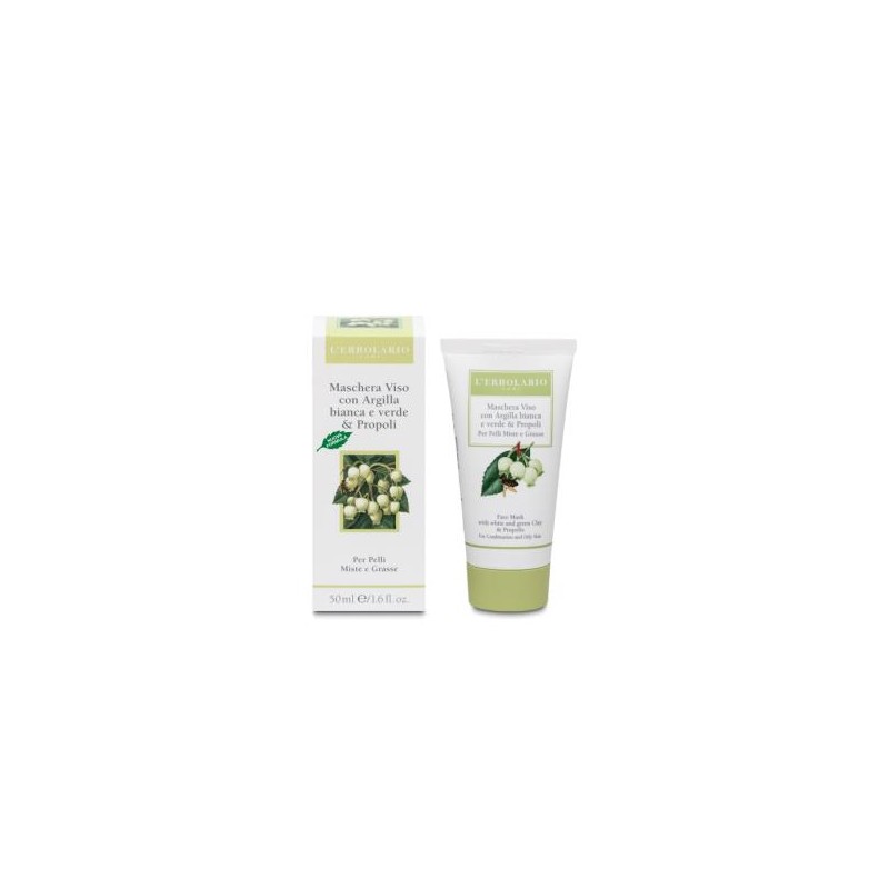 L´ERBOLARIO MASCARILLA CARA arcilla y propoleo 50ml. L´ERBOLARIO MASCARILLA CARA arcilla y propoleo 50ml.