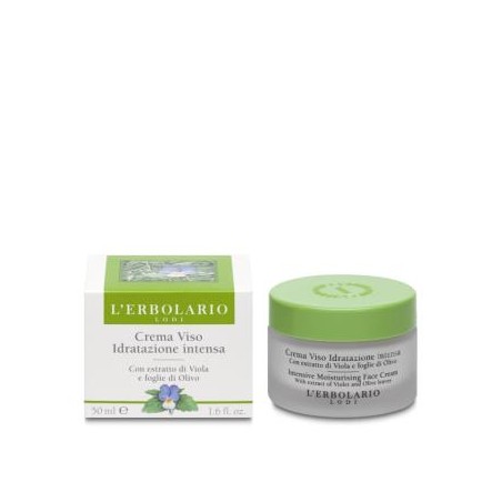 L´ERBOLARIO CREMA FACIAL HIDRATANTE intensiva 50ml.
