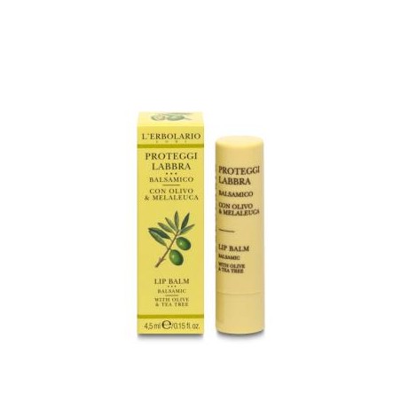 L´ERBOLARIO LABIOS PROTECTOR olivo y arbol de te 4,5ml.