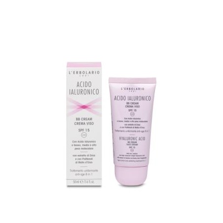 L´ERBOLARIO ACIDO HIALURONICO BB crema facial 50ml.