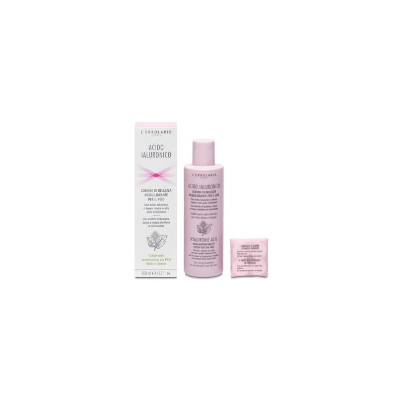 L´ERBOLARIO ACIDO HIALURONICO locion reequilibrante 200ml. L´ERBOLARIO ACIDO HIALURONICO locion reequilibrante 200ml.