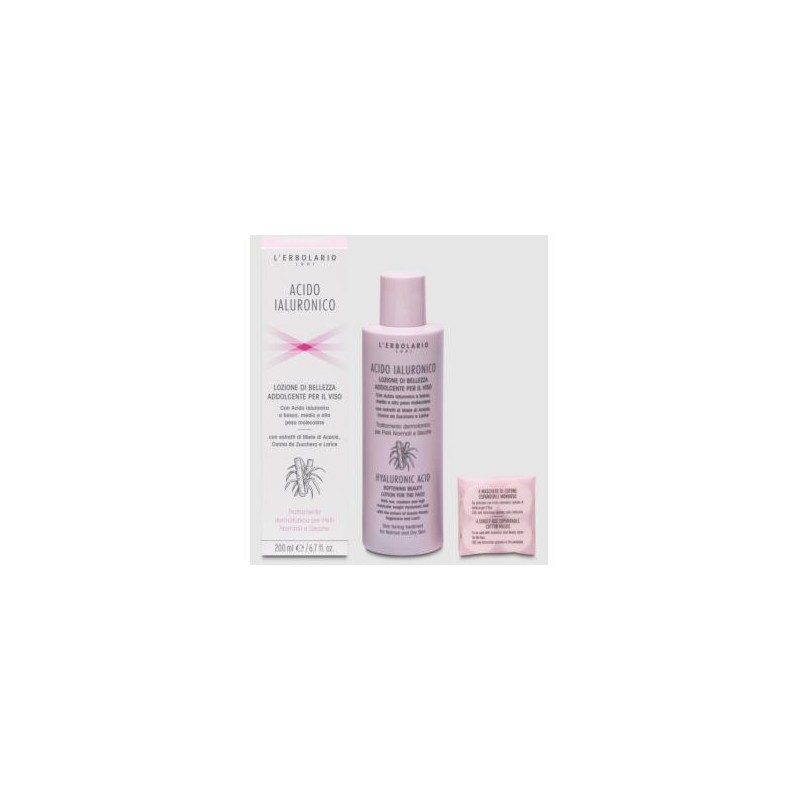 L´ERBOLARIO ACIDO HIALURONICO locion calmante 200ml. L´ERBOLARIO ACIDO HIALURONICO locion calmante 200ml.