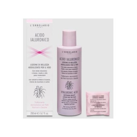L´ERBOLARIO ACIDO HIALURONICO locion calmante 200ml.