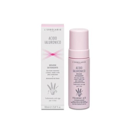 L´ERBOLARIO ACIDO HIALURONICO mousse detergente125ml.