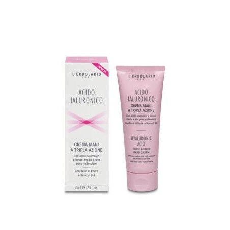 ACIDO HIALURONICO crema manos 75ml.