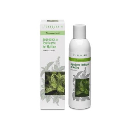 L´ERBOLARIO BIO GEL DE BAÑO TONIFICANTE menta 200ml.