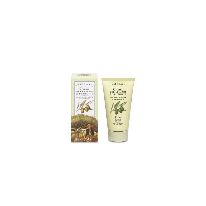 CREMA MANOS Y UÑAS aceite oliva 75ml. CREMA MANOS Y UÑAS aceite oliva 75ml.