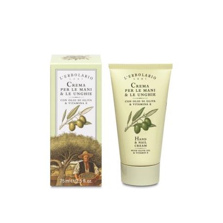 CREMA MANOS Y UÑAS aceite oliva 75ml.