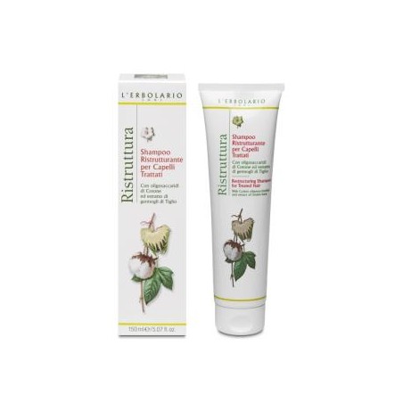 CHAMPU REESTRUCTURANTE cabellos tratados 150ml.