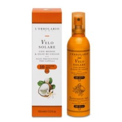 L´ERBOLARIO SOLAR velo con monoi y coco SPF10 100ml.