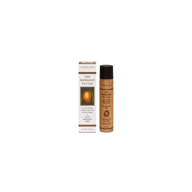 L´ERBOLARIO SOLAR crema autobronceadora zumo mango 100ml. L´ERBOLARIO SOLAR crema autobronceadora zumo mango 100ml.