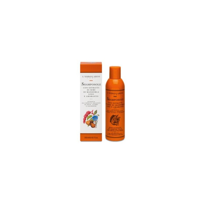 SOLAR champu extracto semillas de almendra 200ml.