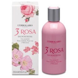 L´ERBOLARIO 3 ROSAS gel de baño 250ml.