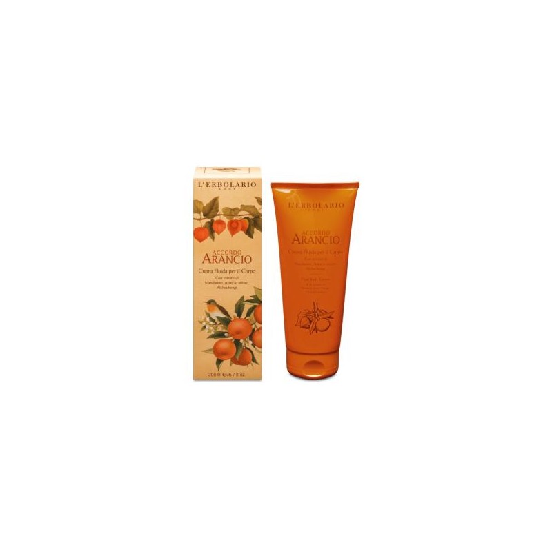 L´ERBOLARIO ACCORDO NARANJO crema corporal 200ml.