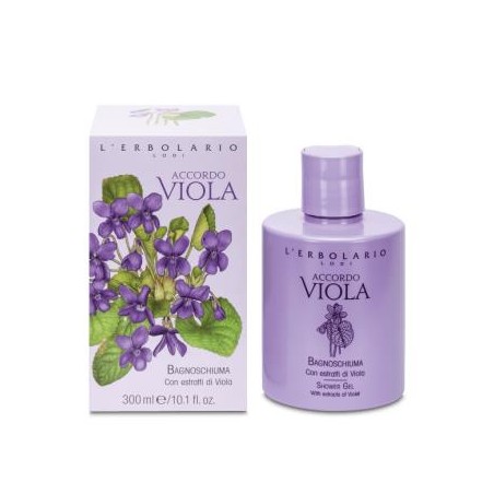 L´ERBOLARIO ACCORDO VIOLETA gel de baño 300ml.