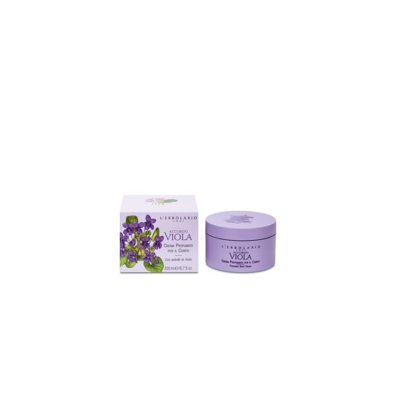L´ERBOLARIO ACCORDO VIOLETA crema corporal 200ml.