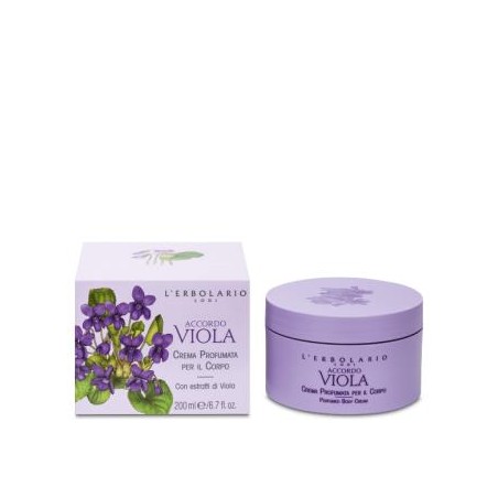 L´ERBOLARIO ACCORDO VIOLETA crema corporal 200ml.