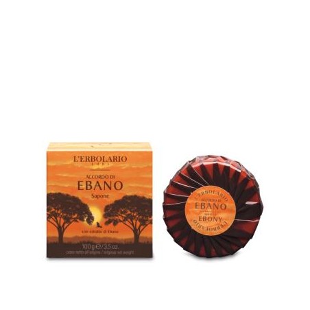 L´ERBOLARIO ACCORDO EBANO jabon perfumado pastilla 100gr.