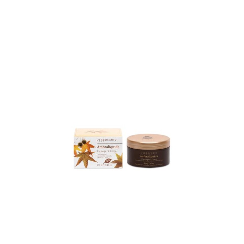 L´ERBOLARIO AMBRALIQUIDA crema corporal 250ml. L´ERBOLARIO AMBRALIQUIDA crema corporal 250ml.
