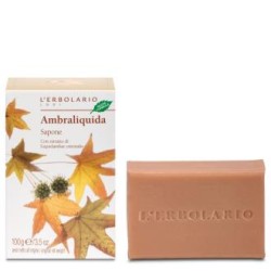 L´ERBOLARIO AMBRALIQUIDA jabon perfumado pastilla 100gr.