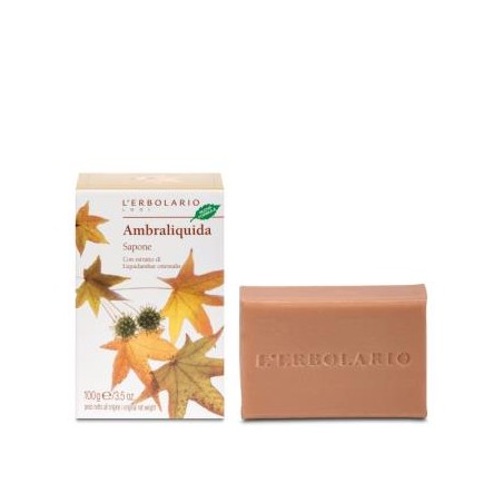 L´ERBOLARIO AMBRALIQUIDA jabon perfumado pastilla 100gr.