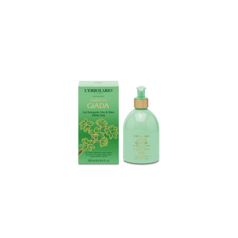 L´ERBOLARIO ARBOL DE JADE gel detergente cara y manos 280ml.