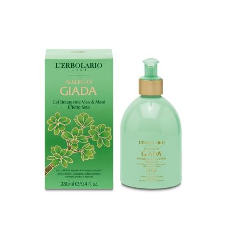 L´ERBOLARIO ARBOL DE JADE gel detergente cara y manos 280ml.