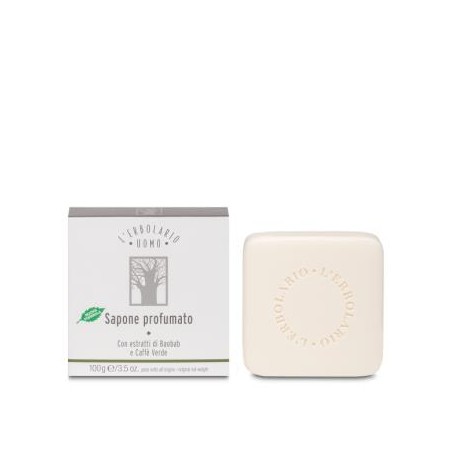 L´ERBOLARIO BAOBA jabon hombre pastilla 100gr.