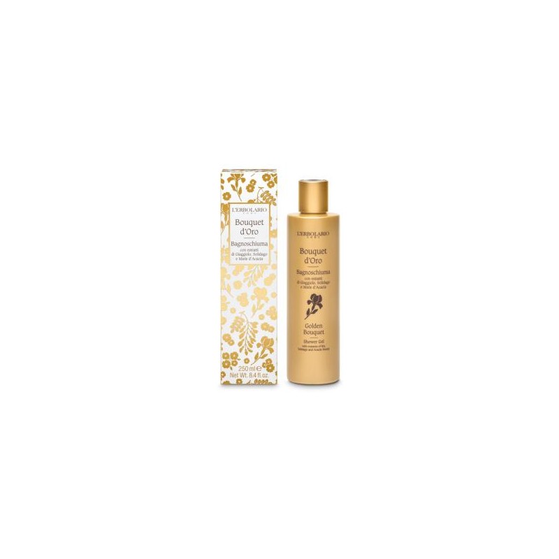 L´ERBOLARIO BOUQUET DE ORO gel de baño 250ml. L´ERBOLARIO BOUQUET DE ORO gel de baño 250ml.