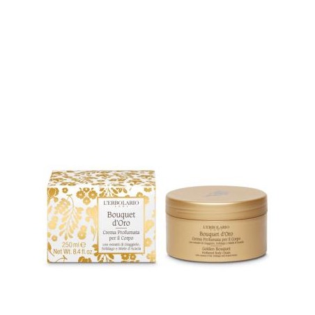 L´ERBOLARIO BOUQUET DE ORO crema perfumada cuerpo 250ml.