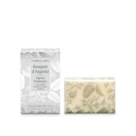 L´ERBOLARIO BOUQUET DE PLATA jabon perfumado pastilla 100gr.