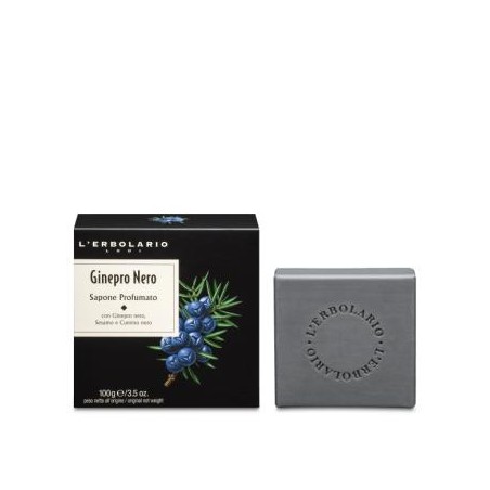 L´ERBOLARIO ENEBRO NEGRO jabon pastilla 100gr.