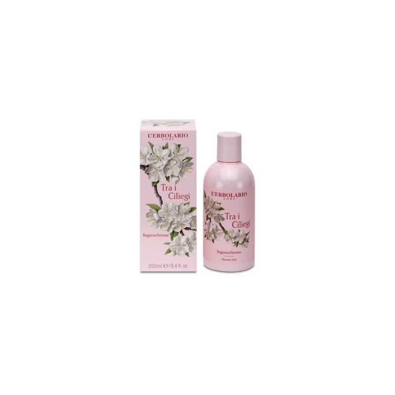 L´ERBOLARIO ENTRE CEREZAS gel de baño 250ml.