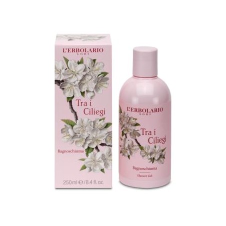 L´ERBOLARIO ENTRE CEREZAS gel de baño 250ml.