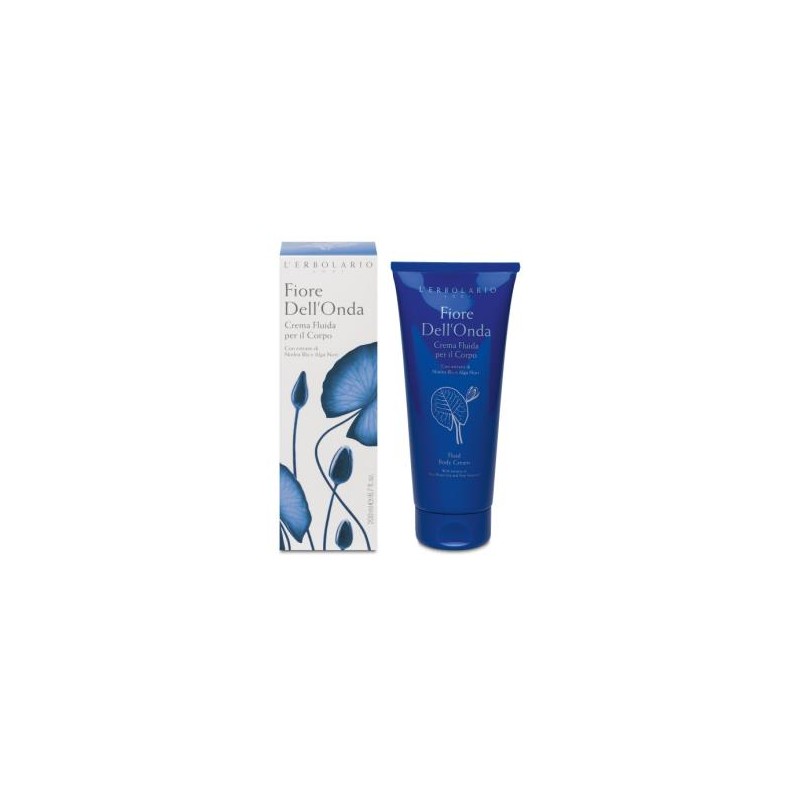 L´ERBOLARIO FLOR DE LA OLA crema fluida corporal 200ml. L´ERBOLARIO FLOR DE LA OLA crema fluida corporal 200ml.