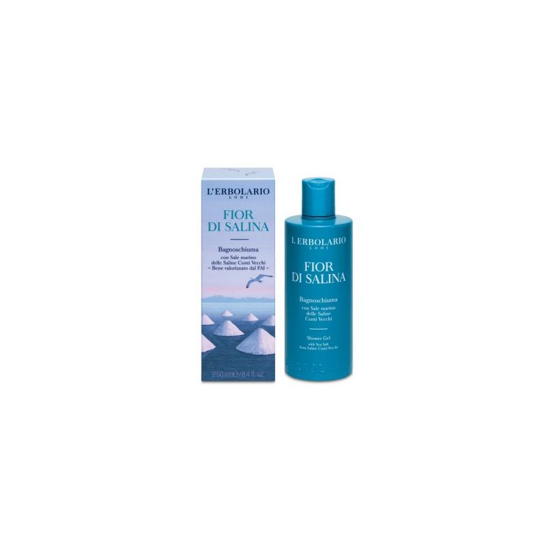 L´ERBOLARIO FLOR DE SALINA gel de baño 250ml.