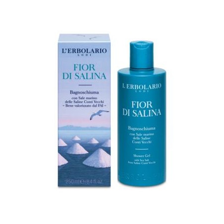 L´ERBOLARIO FLOR DE SALINA gel de baño 250ml.