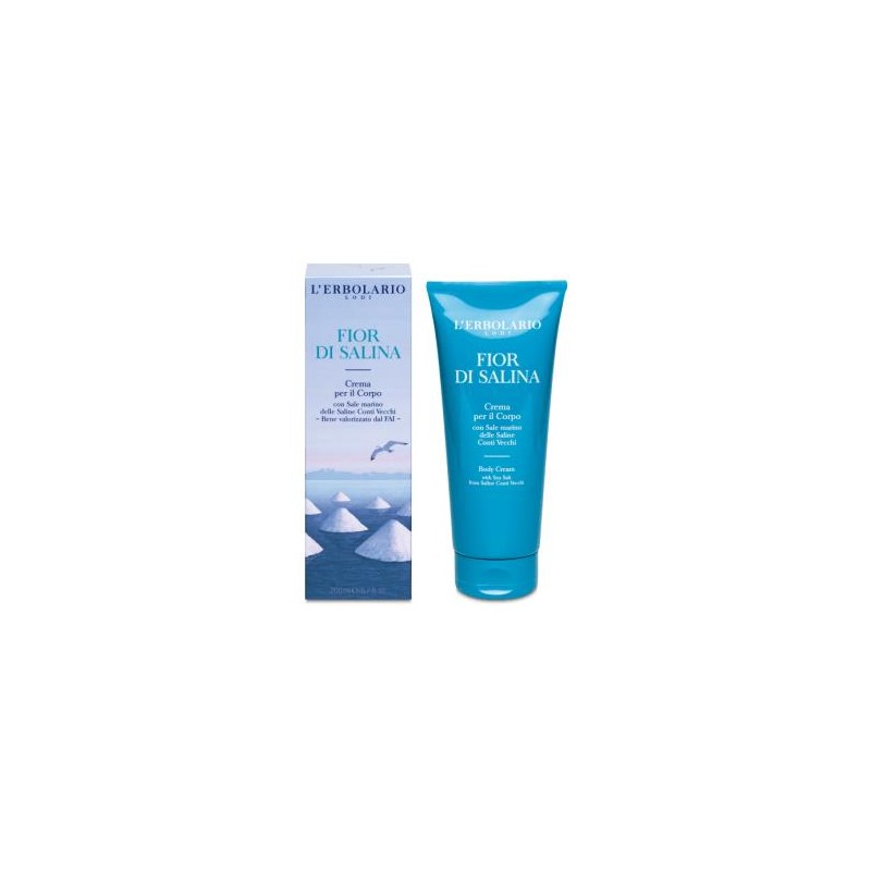 L´ERBOLARIO FLOR DE SALINA crema cuerpo 200ml.