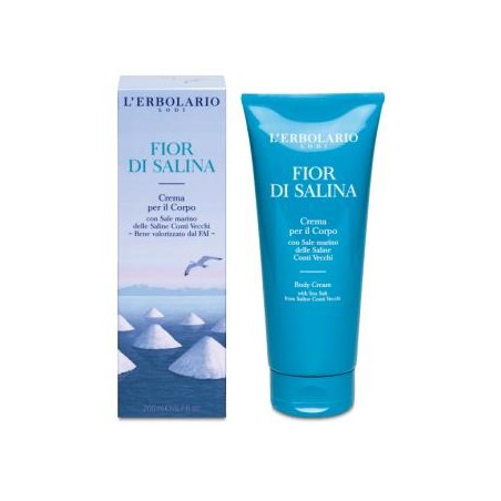L´ERBOLARIO FLOR DE SALINA crema cuerpo 200ml.