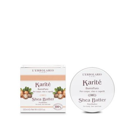 L´ERBOLARIO KARITE manteca puera cuerpo cara y cabellos 120ml.