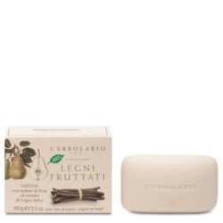 L´ERBOLARIO LEÑOS FRUTADOS jabon pastilla 100gr.