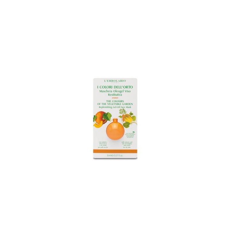 L´ERBOLARIO COLORES DEL HUERTO mascara facial nutritiva 8ml.
