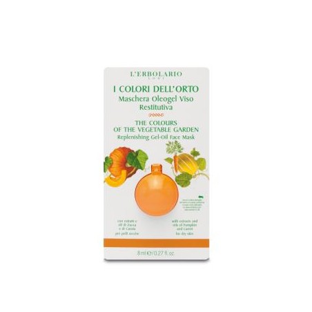 L´ERBOLARIO COLORES DEL HUERTO mascara facial nutritiva 8ml.
