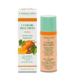L´ERBOLARIO COLORES DEL HUERTO crema facial nutritiva 50ml.