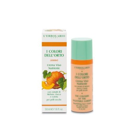 L´ERBOLARIO COLORES DEL HUERTO crema facial nutritiva 50ml.