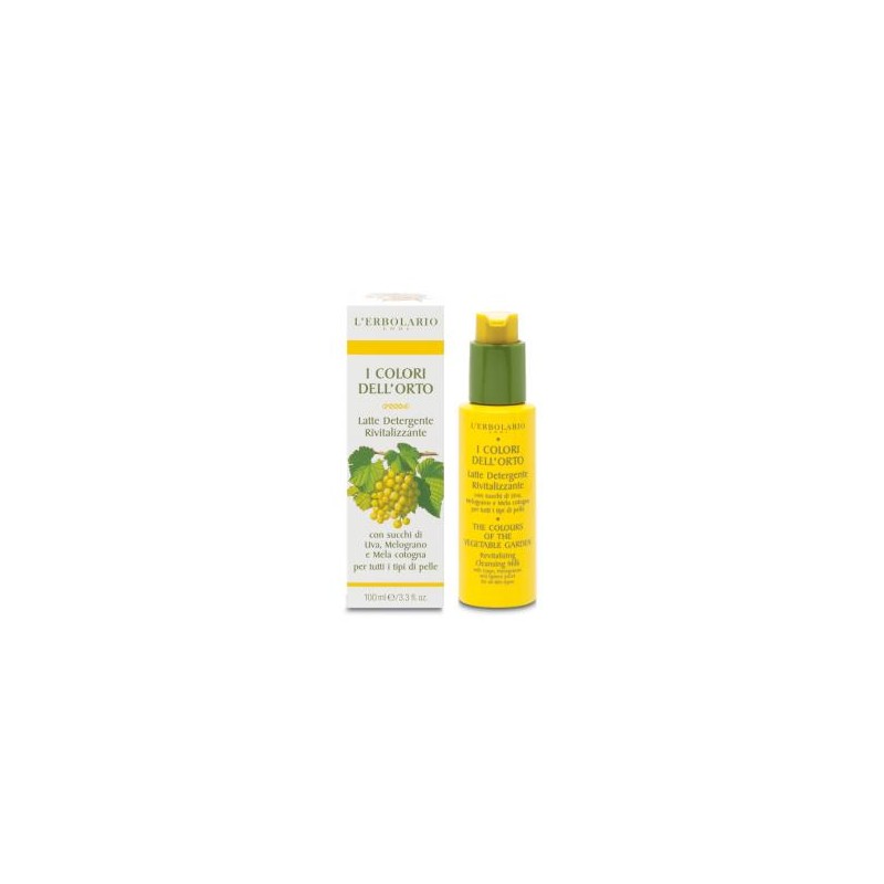 L´ERBOLARIO COLORES DEL HUERTO leche limpiadora revital 100ml. L´ERBOLARIO COLORES DEL HUERTO leche limpiadora revital 100ml.