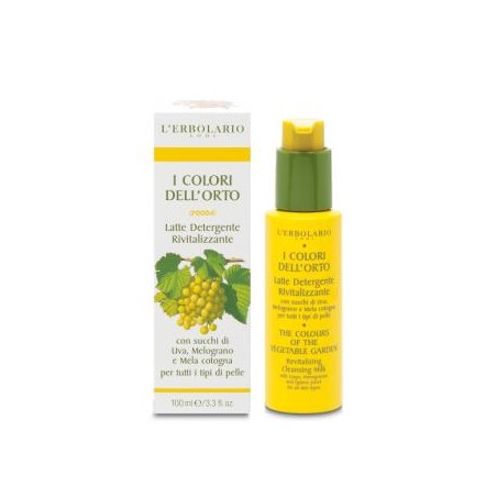 L´ERBOLARIO COLORES DEL HUERTO leche limpiadora revital 100ml.