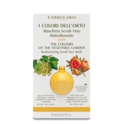 L´ERBOLARIO COLORES DEL HUERTO mascarilla exfoliante 8ml.