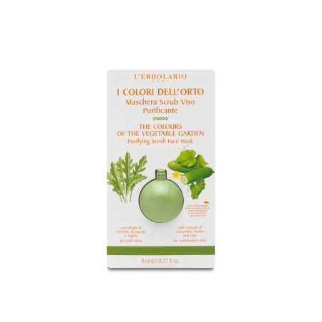 L´ERBOLARIO COLORES DEL HUERTO mascarilla exfoliante purif 8ml